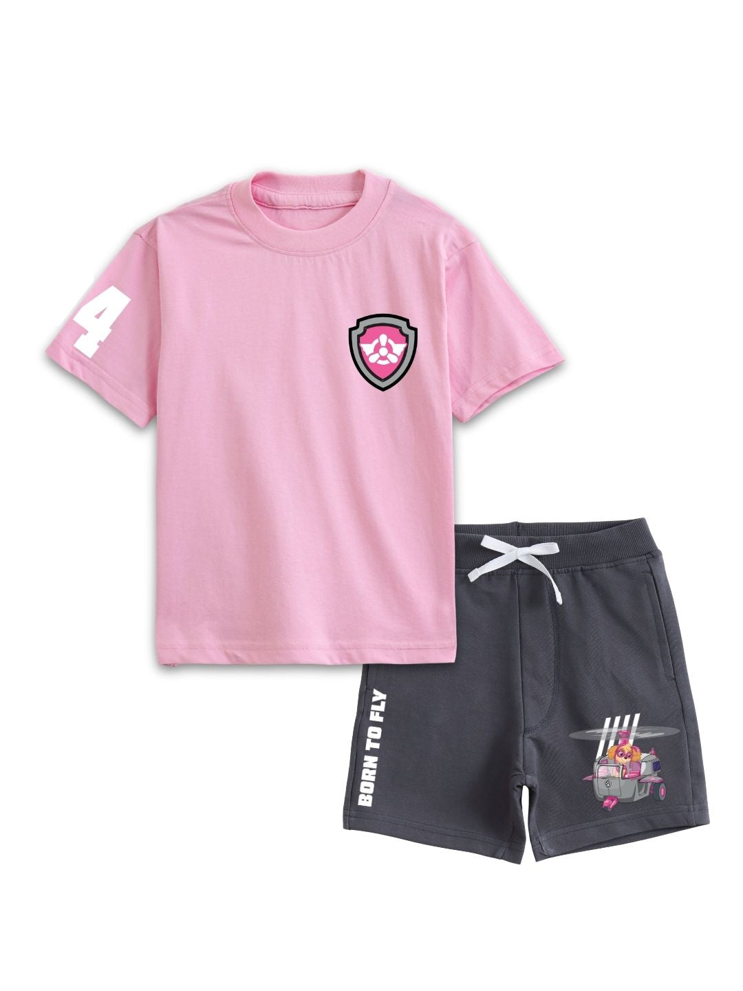 Pink Paw Patrol Skye Flying Rescue Co-Ord Set for Girls