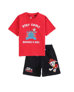Red Paw Patrol Marshall Rescue Action Boys Co-ord Set