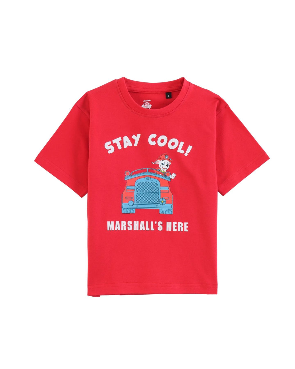 Red Paw Patrol Marshall Rescue Action Boys Co-ord Set