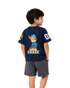 Navy Blue Paw Patrol Chase Brave Patrol Boys Co-ord Set