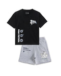 Paw Patrol Lets Roll Graphic Printed Cotton T-Shirt & Shorts Set