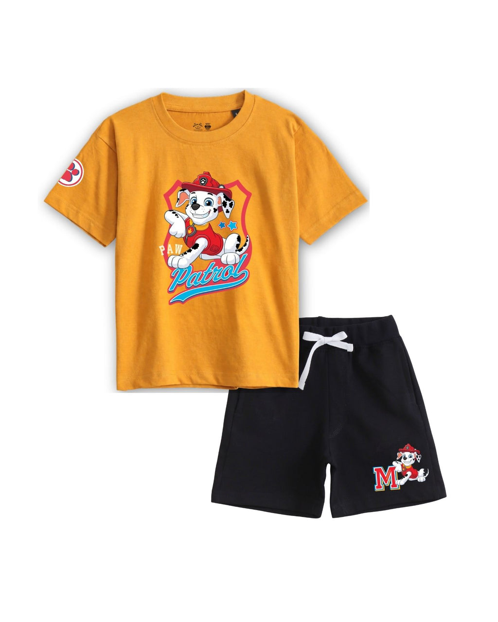 Paw Patrol Marshall Boys Cotton T-Shirt & Shorts Set
