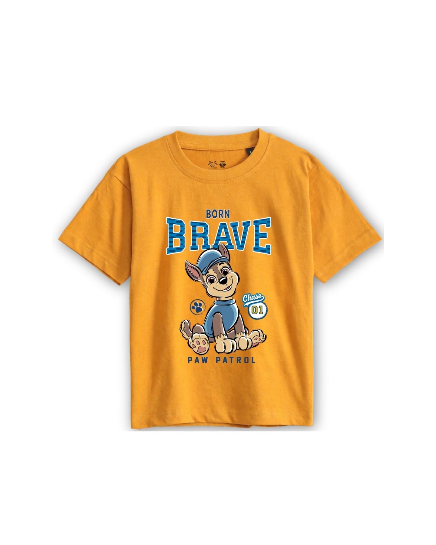Paw Patrol Chase Boys Cotton T-Shirt & Shorts Set