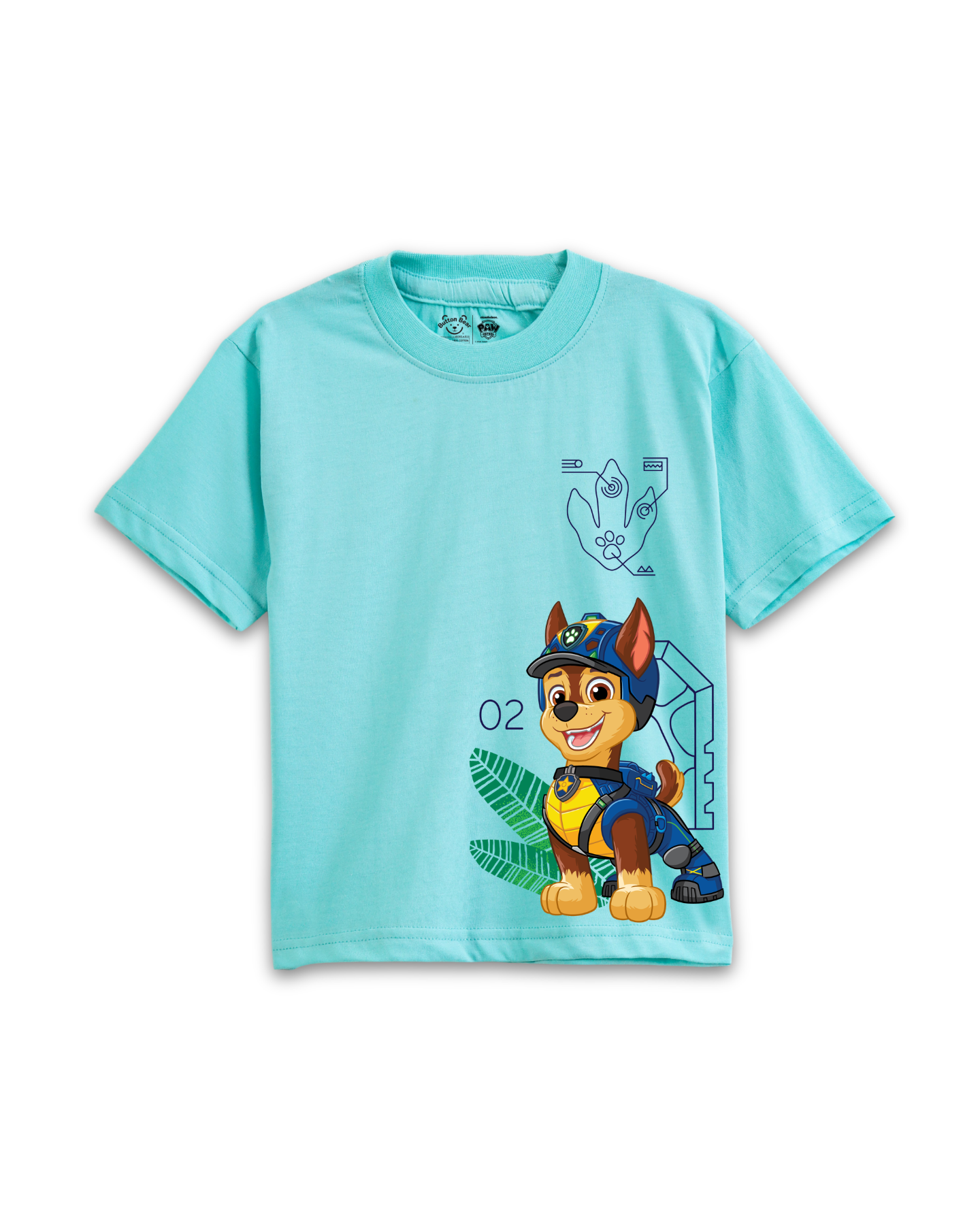 Chase Dino Explorer Graphic Kids T-Shirt & Shorts Set – PAW Patrol® Dino Movie