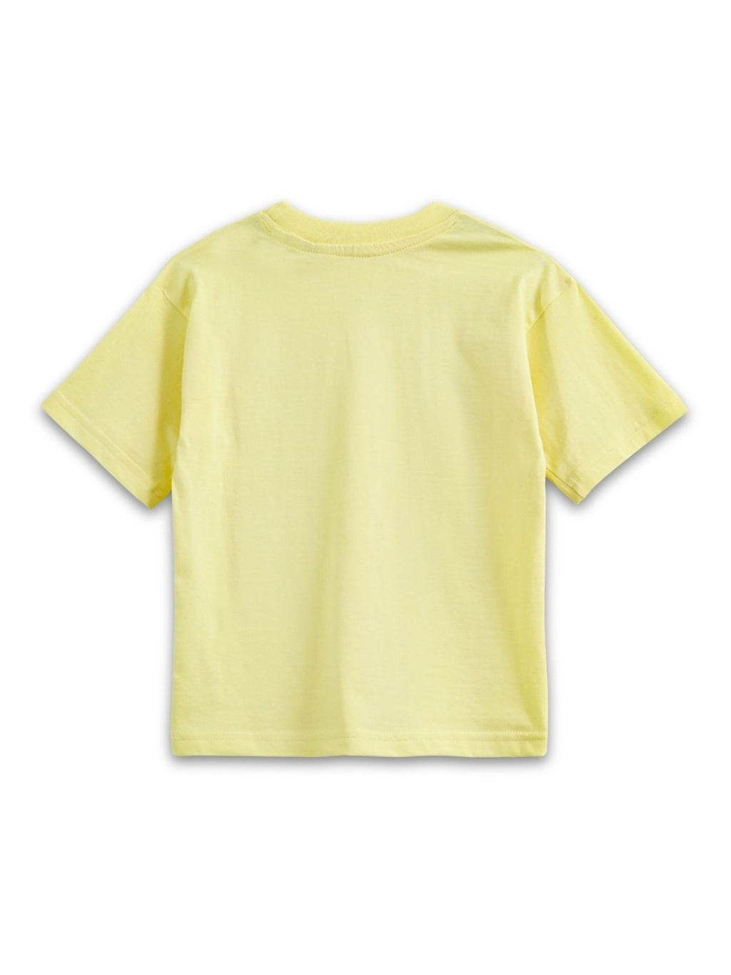 Pastel Yellow SpongeBob “I’m Little Dramatic” Cute Co-Ord Set for Girls