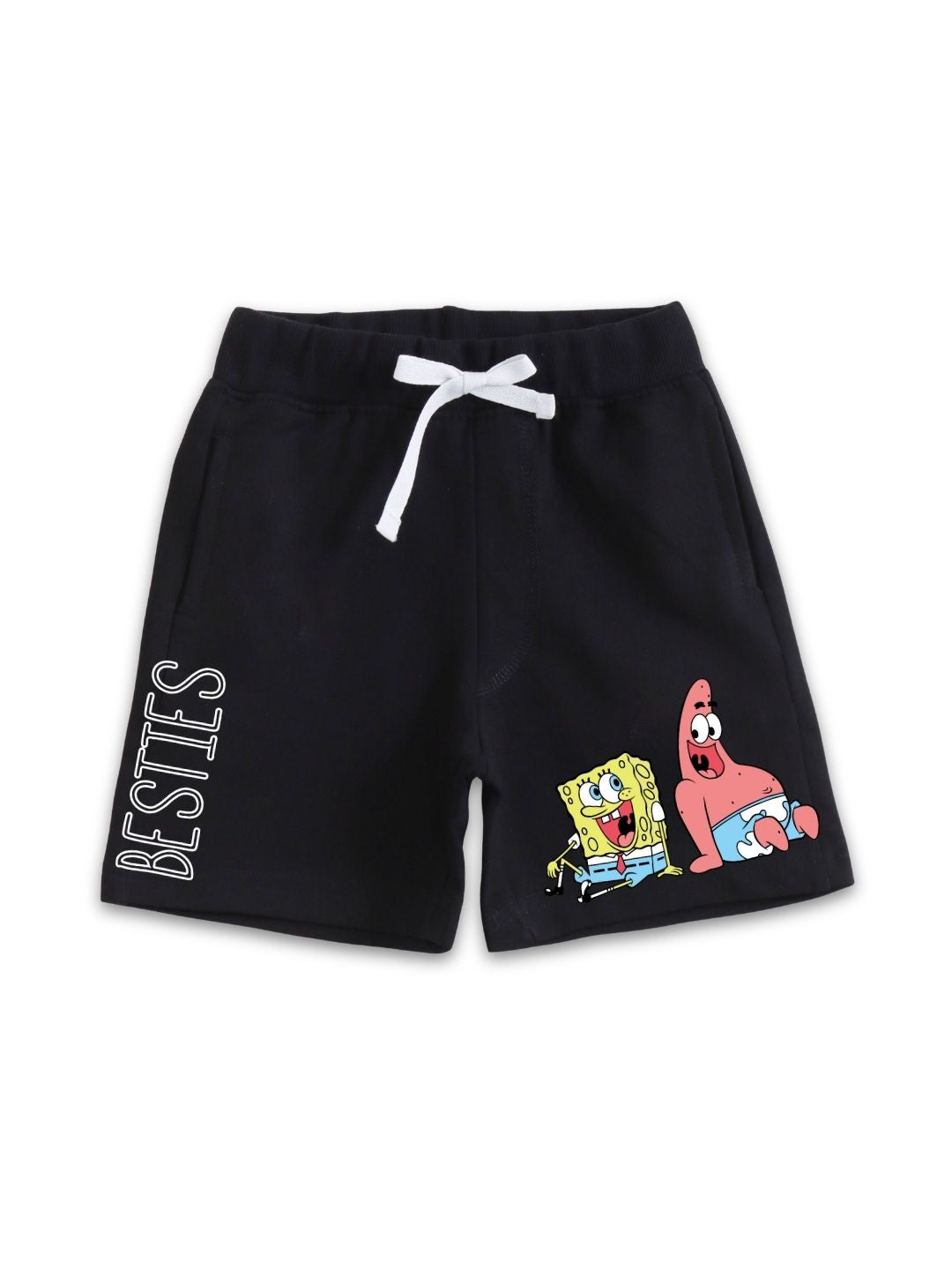 Aqua Blue SpongeBob & Patrick “Best Buddies” Cartoon Co-Ord Set for Kids