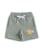 White & Sage Green SpongeBob “Chill Time” Vacation Vibes Co-Ord Set for Kids