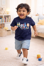 Hello Friend Cartoon Baby T-Shirt - Cocomelon