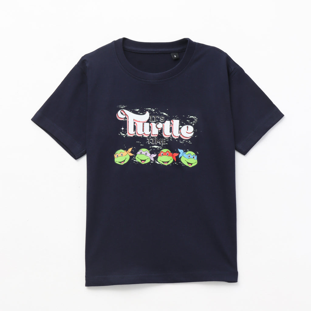 It’s Turtle Time Fun Graphic Kids T-Shirt – Ninja Turtles