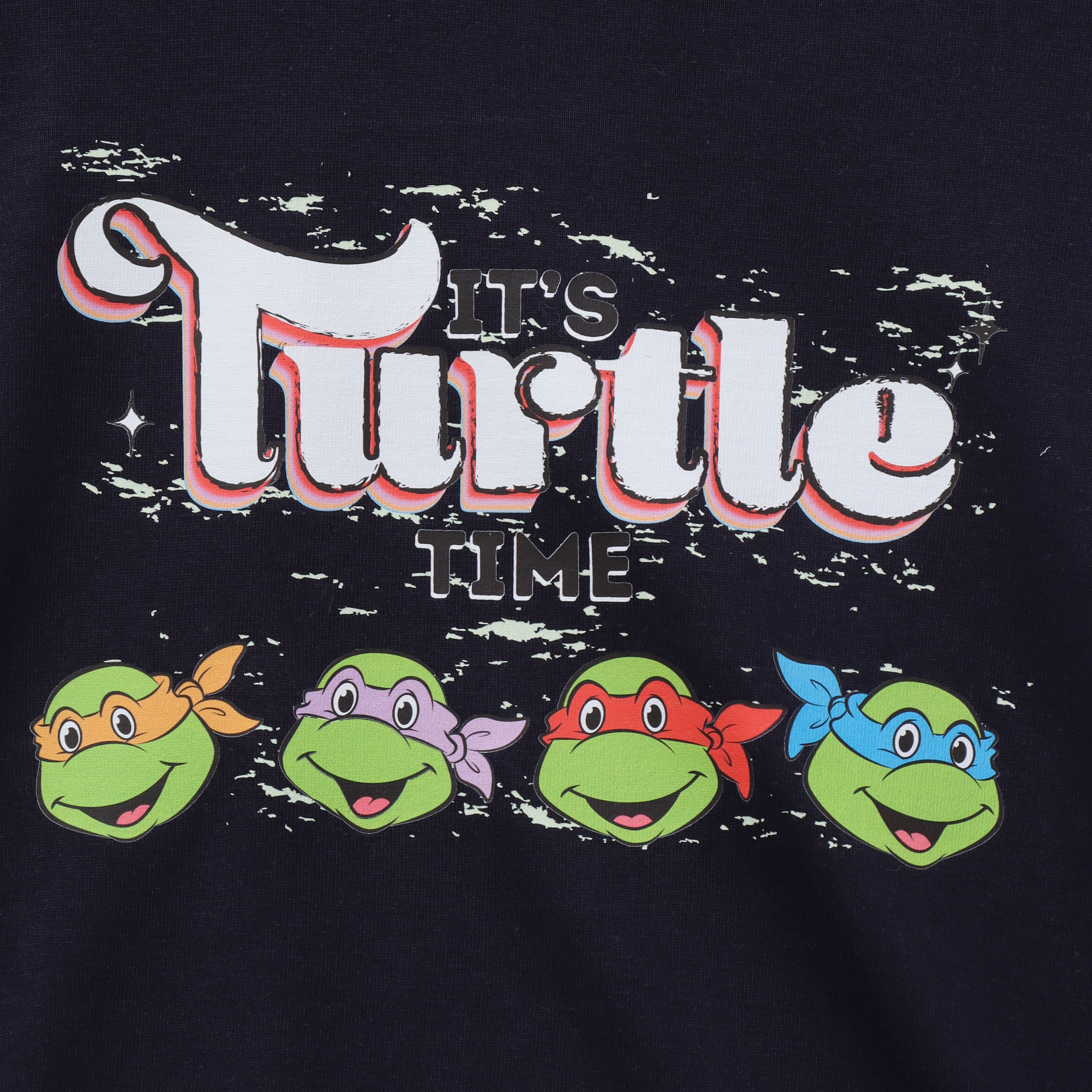 It’s Turtle Time Fun Graphic Kids T-Shirt – Ninja Turtles