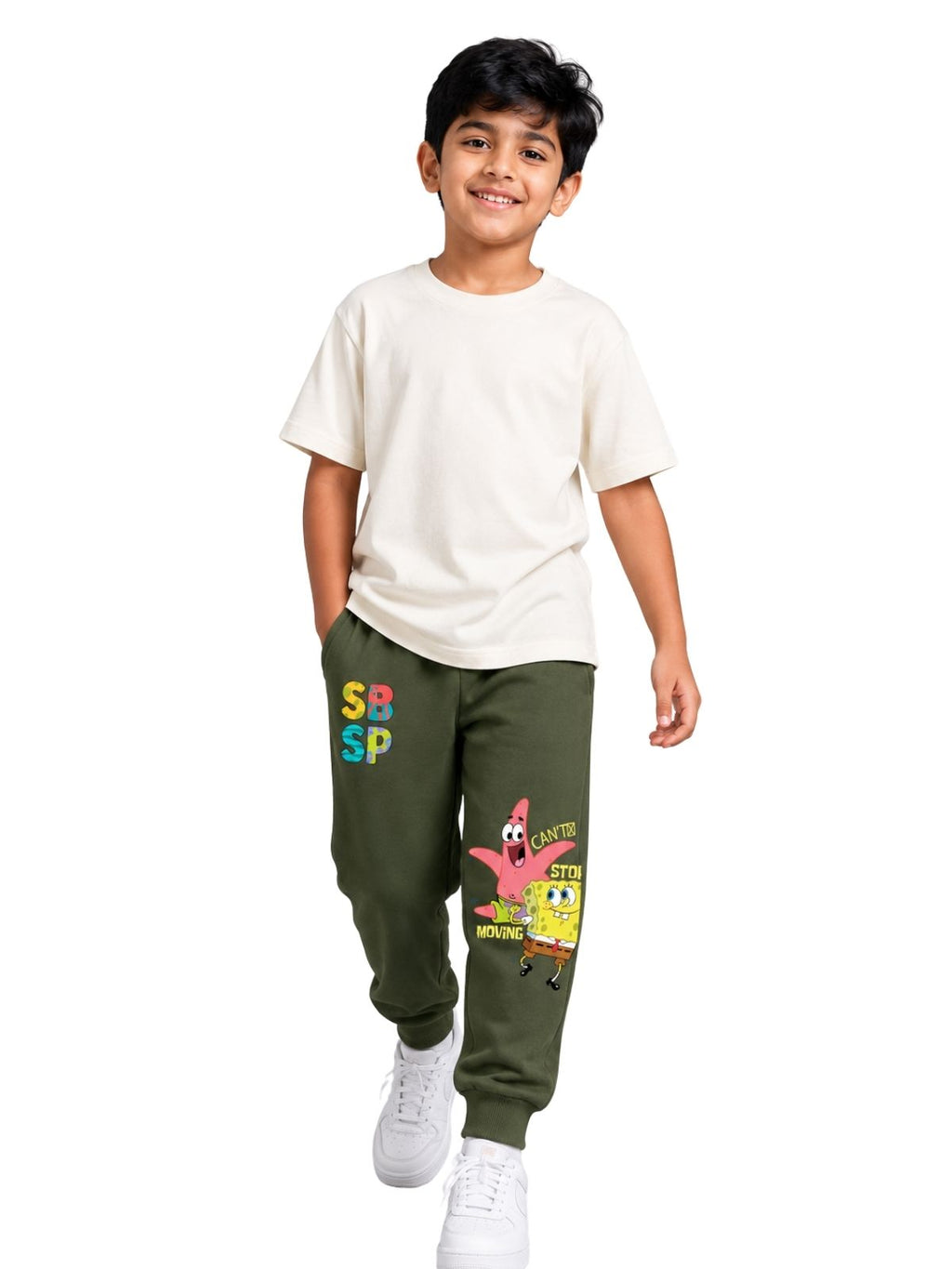 SpongeBob & Patrick Can't Stop Moving Kids Jogger - SpongeBob©