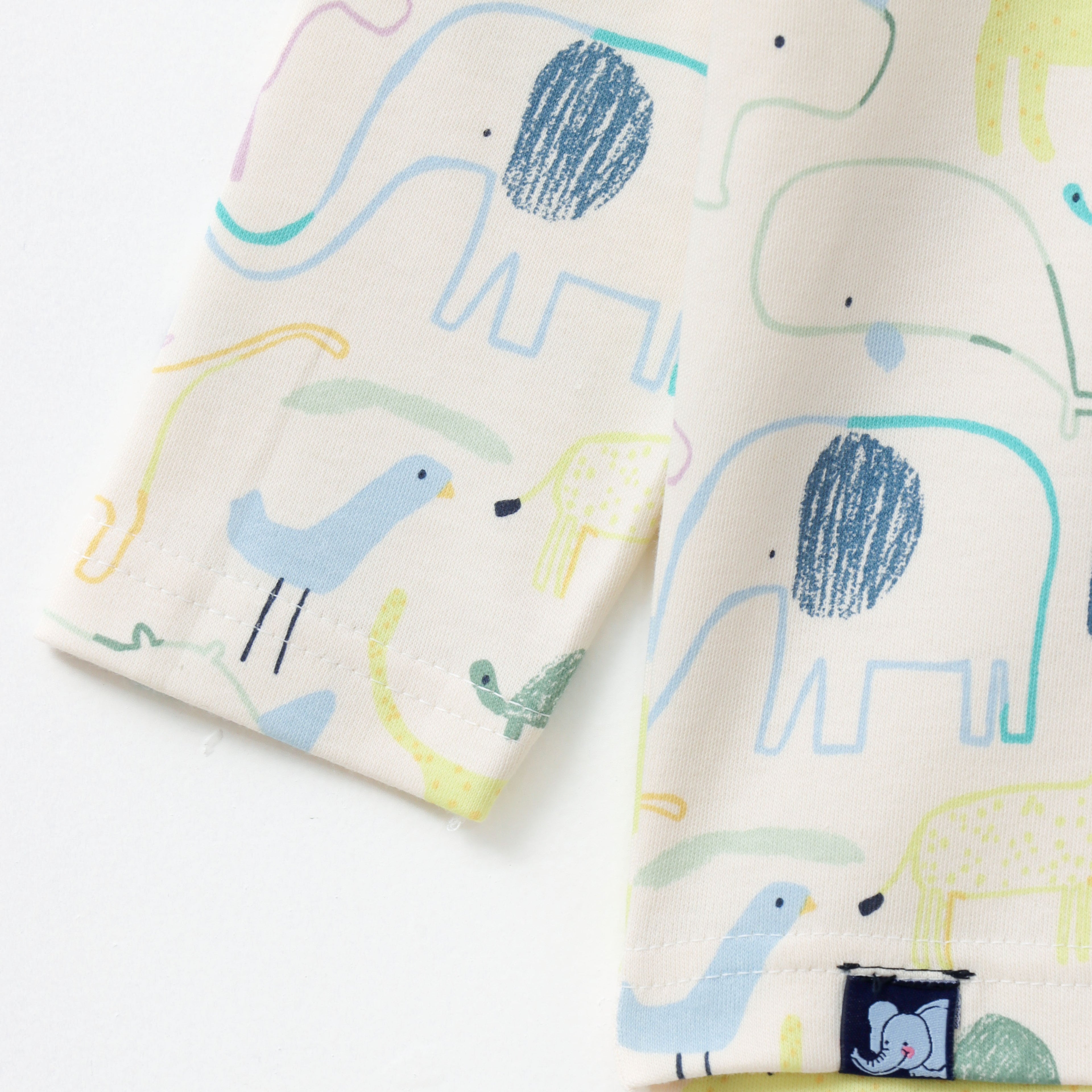 Jungle Animal Safari Print Kids Pyjama Set