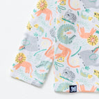 Jungle Animals Playing Print Kids Pyjama Sets