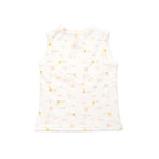 Kids White Duck Printed Lounge Wear