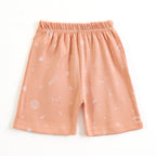Kids Orange Galaxy Stars Lounge Wear