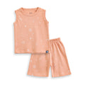 Kids Orange Galaxy Stars Lounge Wear