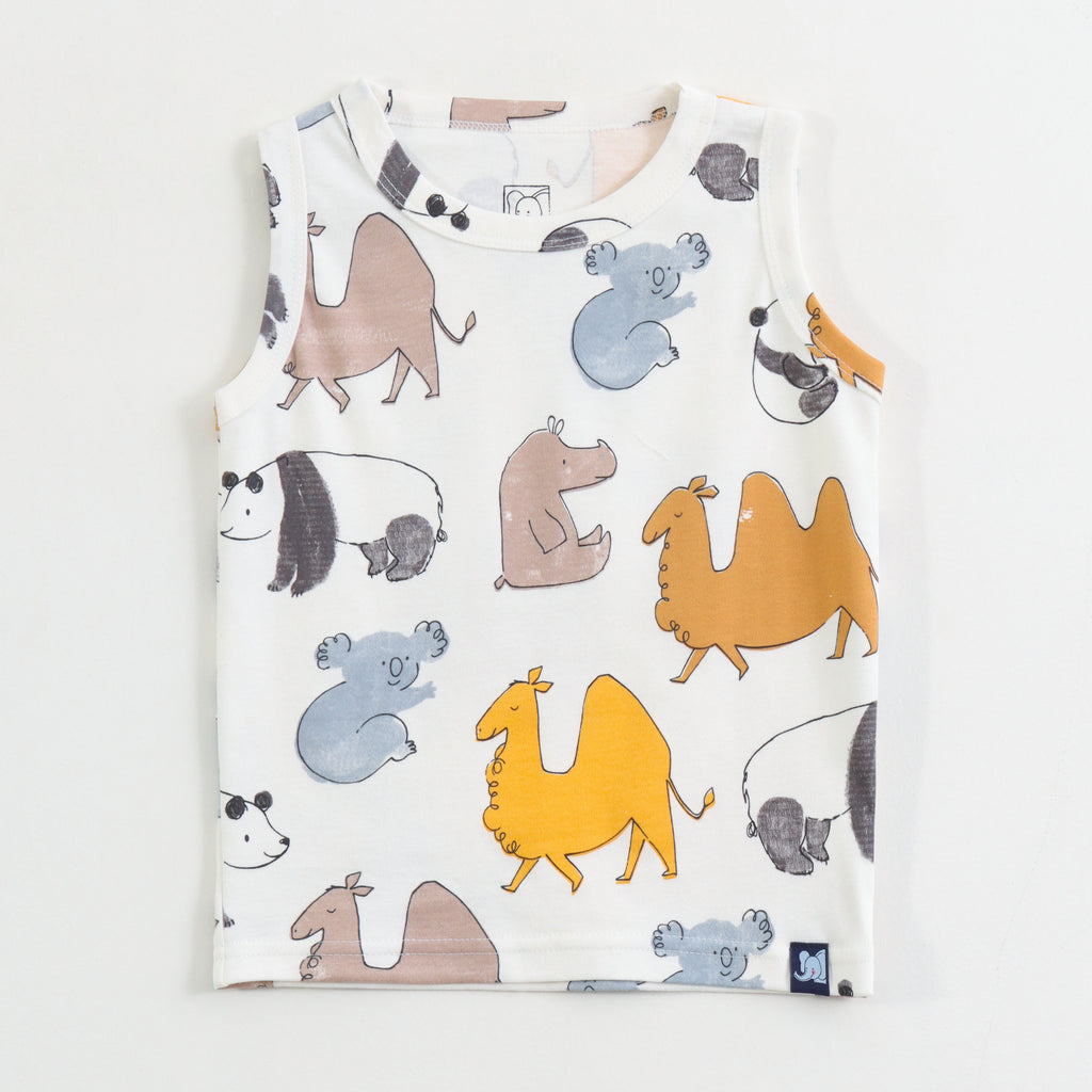 Kids Safari Animal Parade Lounge Wear Set