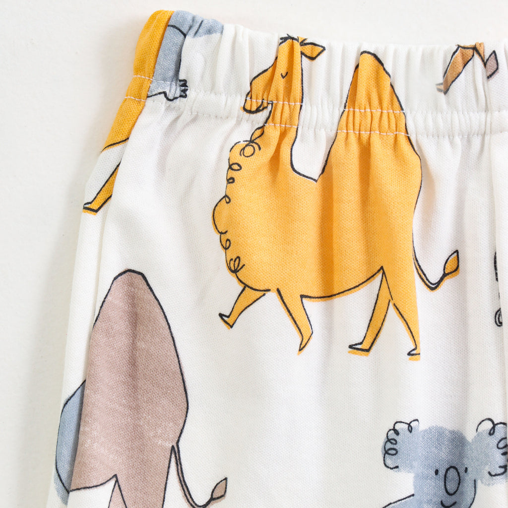 Kids Safari Animal Parade Lounge Wear Set