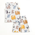 Kids Safari Animal Parade Lounge Wear Set