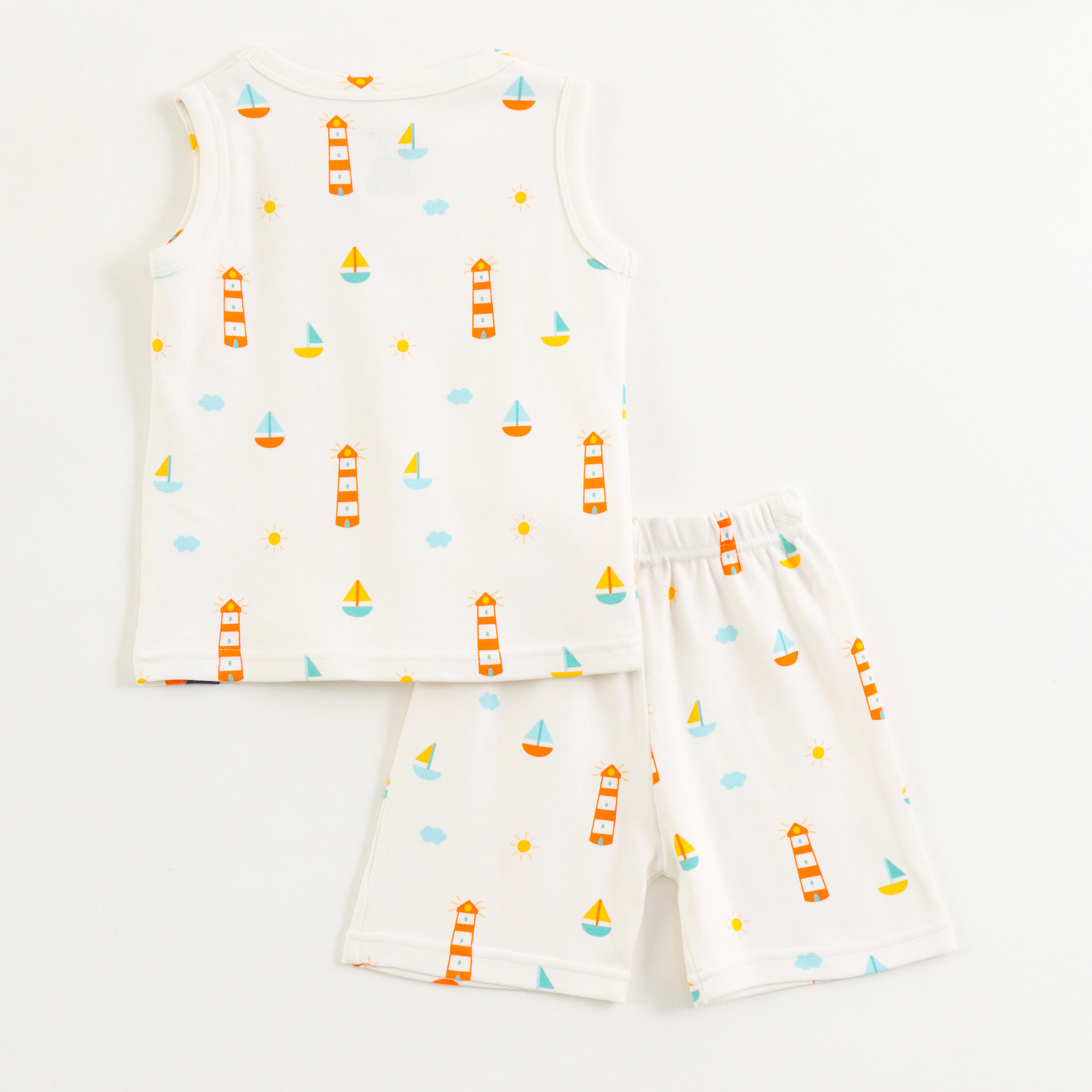 Kids Seaside Sailing Adventure Lounge Wear Set