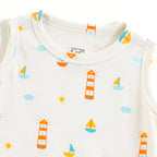 Kids Seaside Sailing Adventure Lounge Wear Set