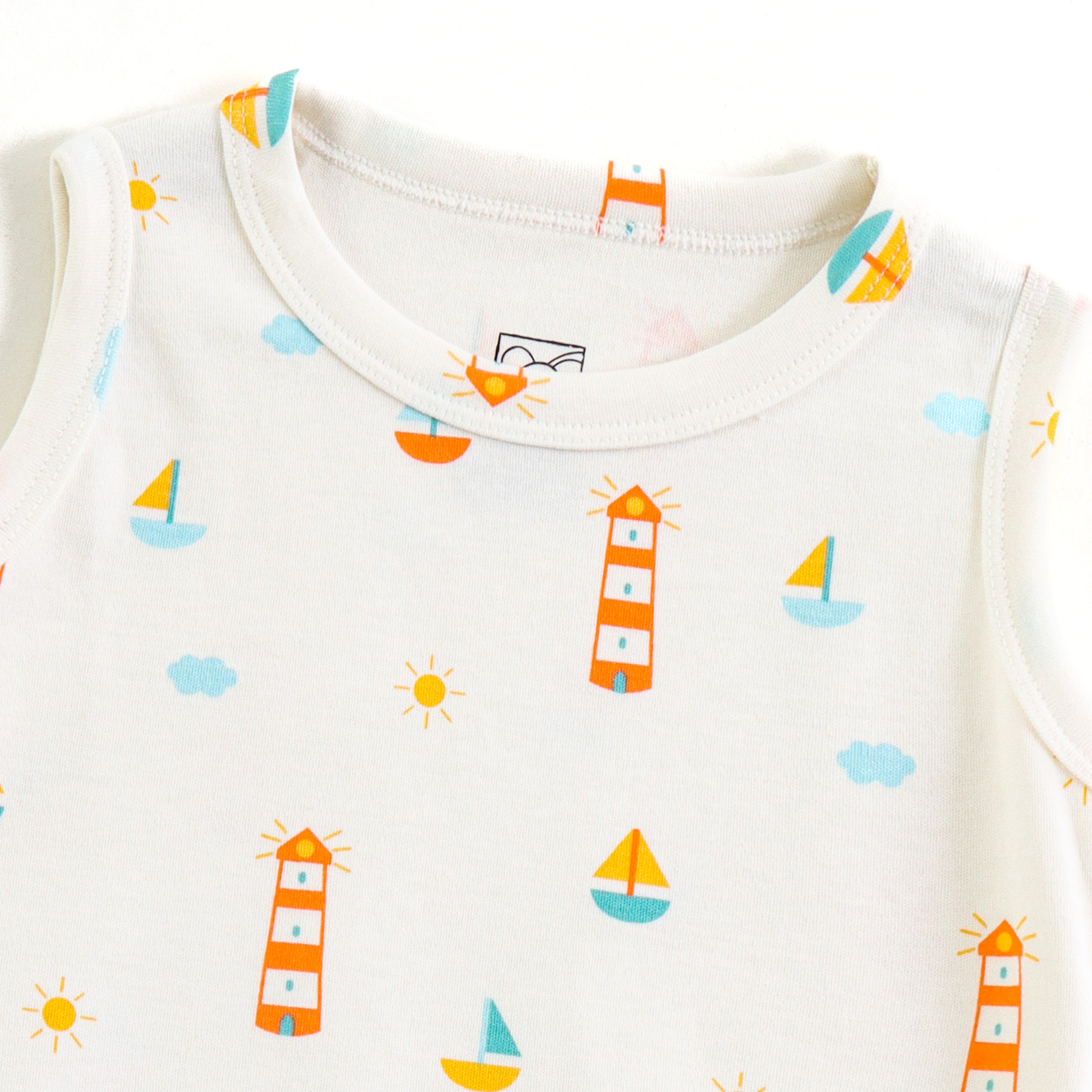 Kids Seaside Sailing Adventure Lounge Wear Set