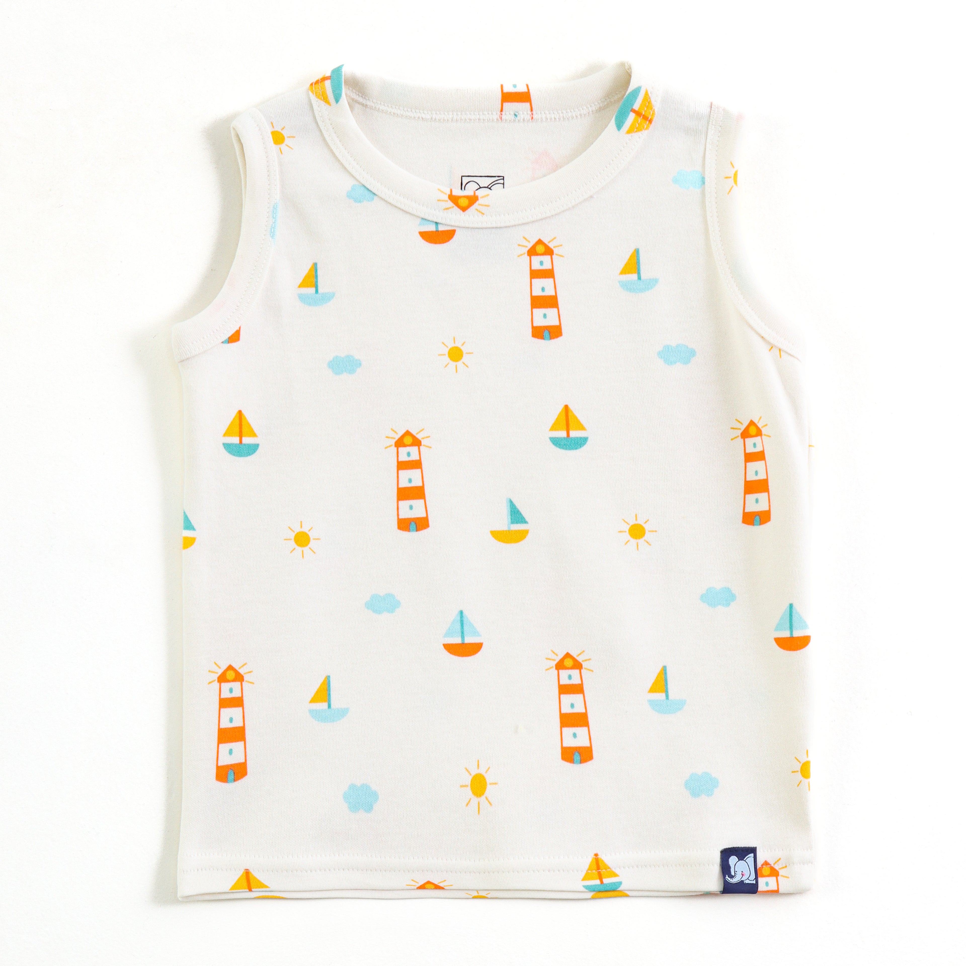 Kids Seaside Sailing Adventure Lounge Wear Set