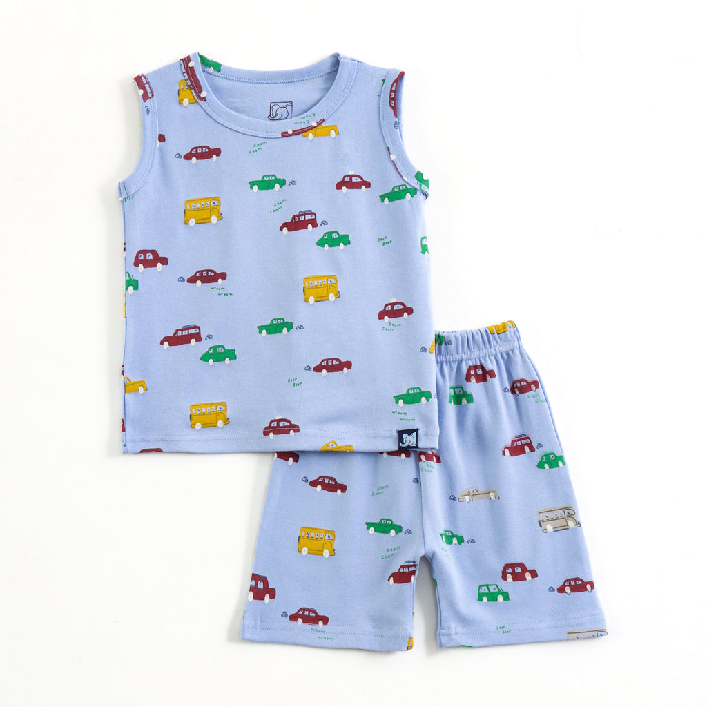 Kids Zoom Cars Action Lounge Wear Set