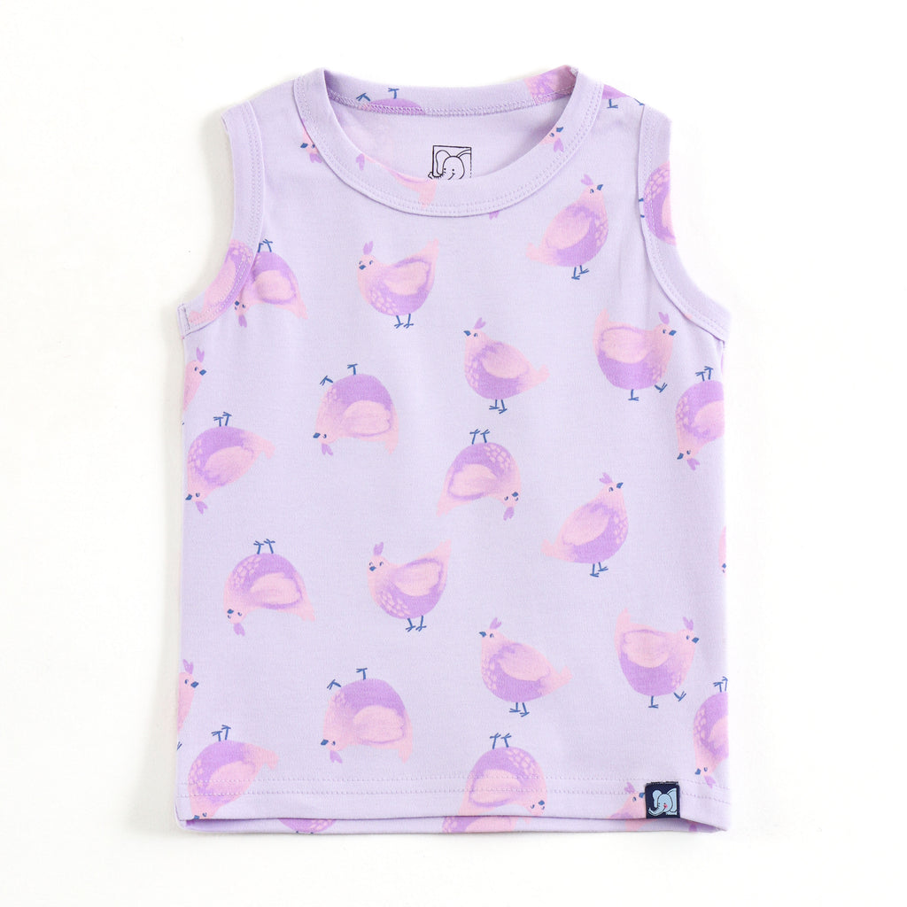 Kids Chirpy Bird Friends Playtime Lounge Wear Set