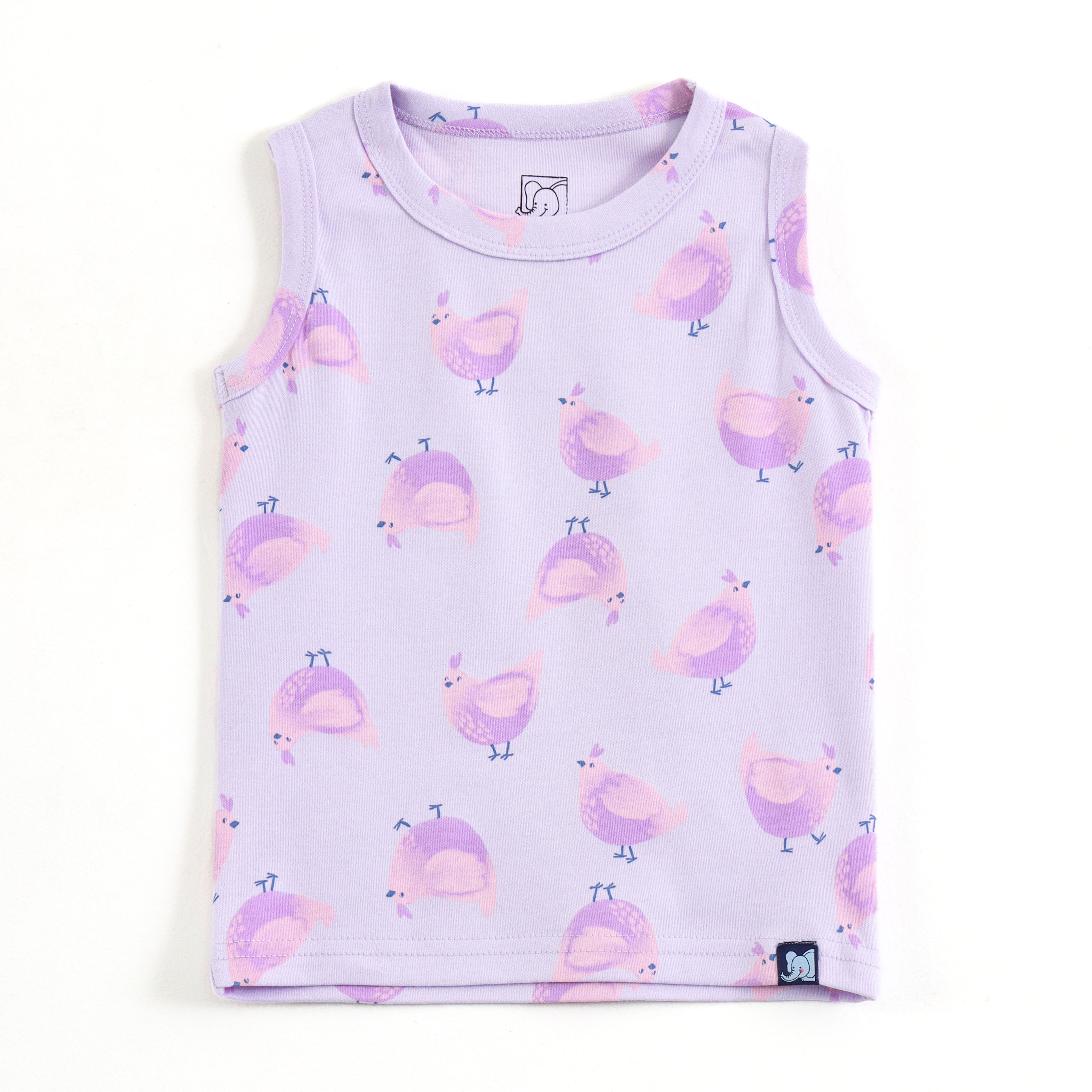 Kids Chirpy Bird Friends Playtime Lounge Wear Set