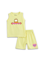 Garfield Holding Hearts Love Action Kids Lounge Wear