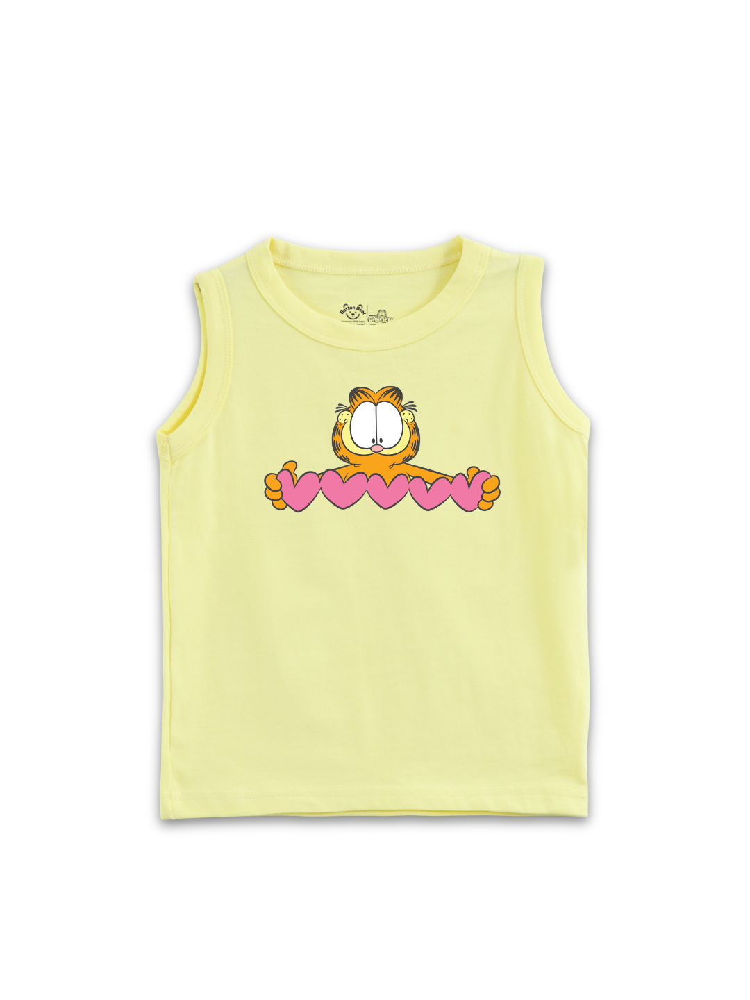 Garfield Holding Hearts Love Action Kids Lounge Wear