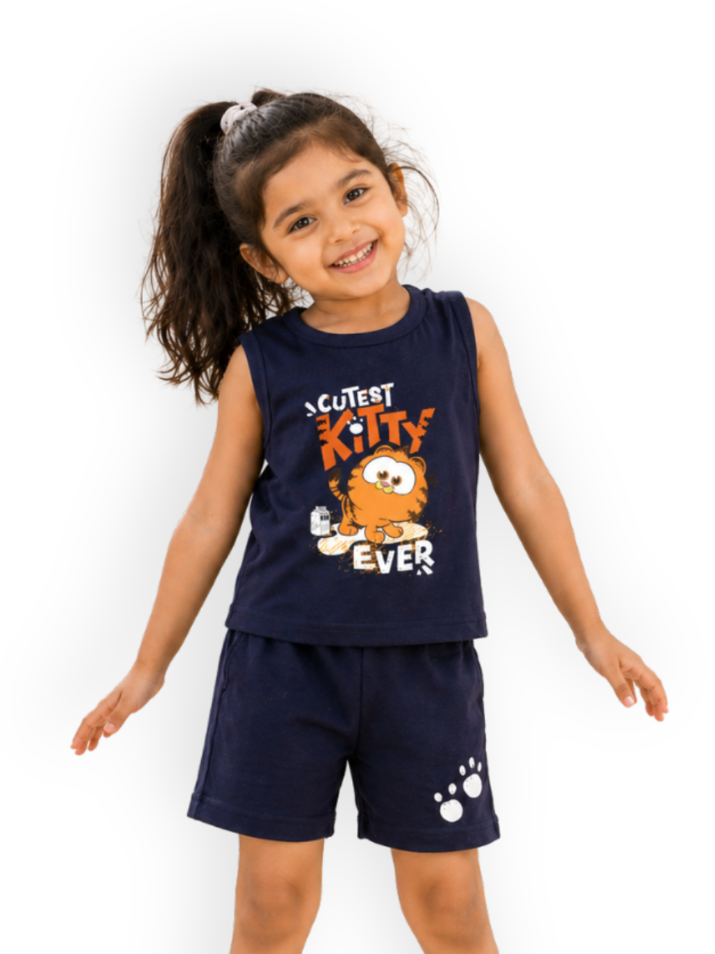 Garfield Cutest Kitty Ever Playful Action Kids Lounge Wear