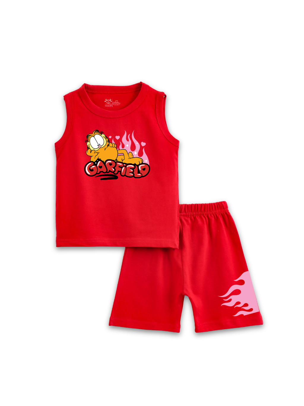Garfield Chill Relax Action Flame Vibes Kids Lounge Wear