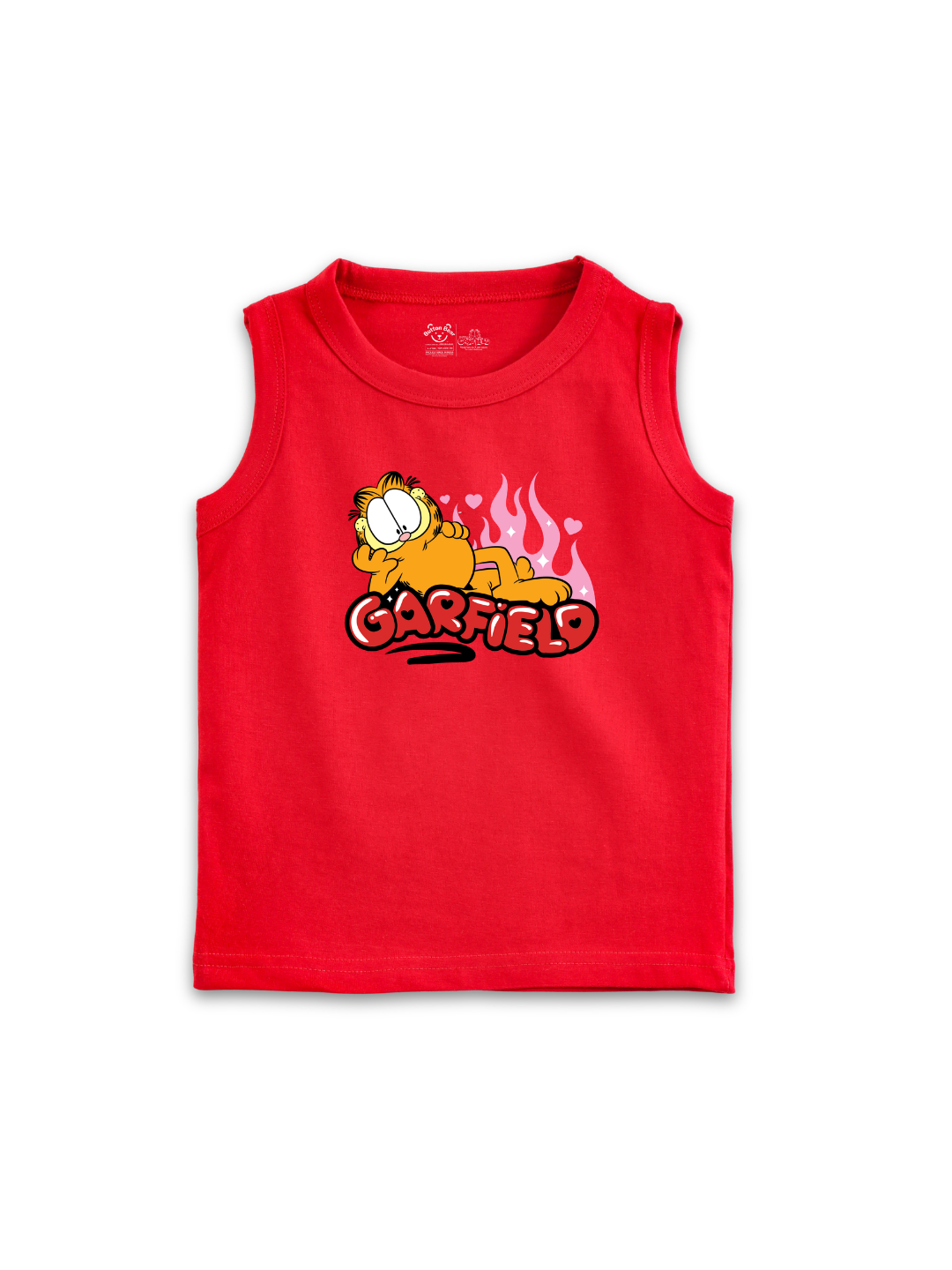 Garfield Chill Relax Action Flame Vibes Kids Lounge Wear