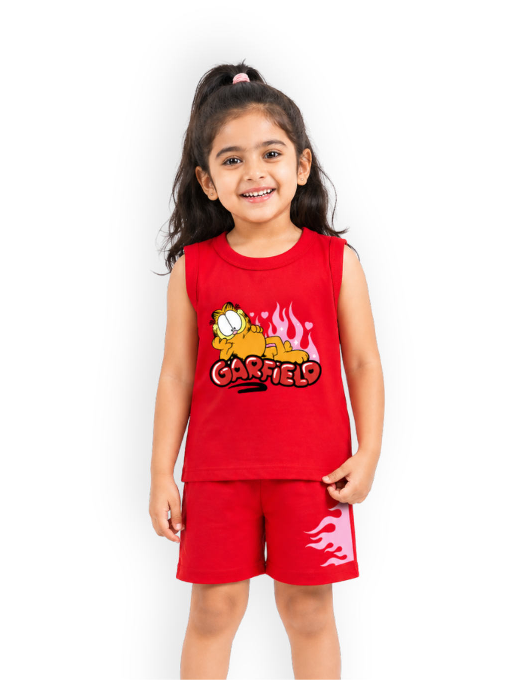 Garfield Chill Relax Action Flame Vibes Kids Lounge Wear