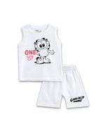 Garfield Cute Standing Action One Cute Cat Kids Lounge Wear