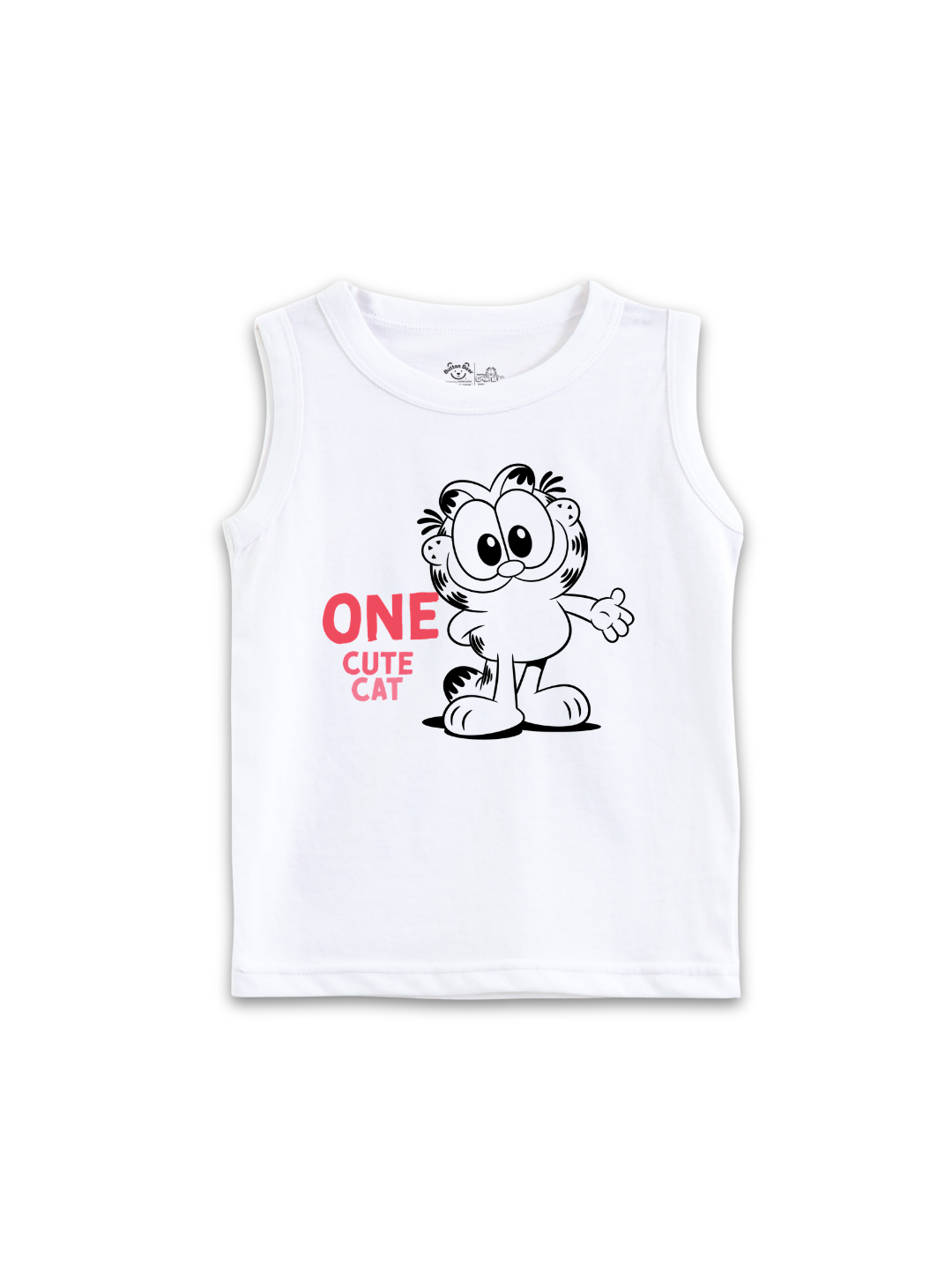 Garfield Cute Standing Action One Cute Cat Kids Lounge Wear