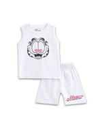 Garfield Love Eyes Close-Up Action Meow Kids Lounge Wear