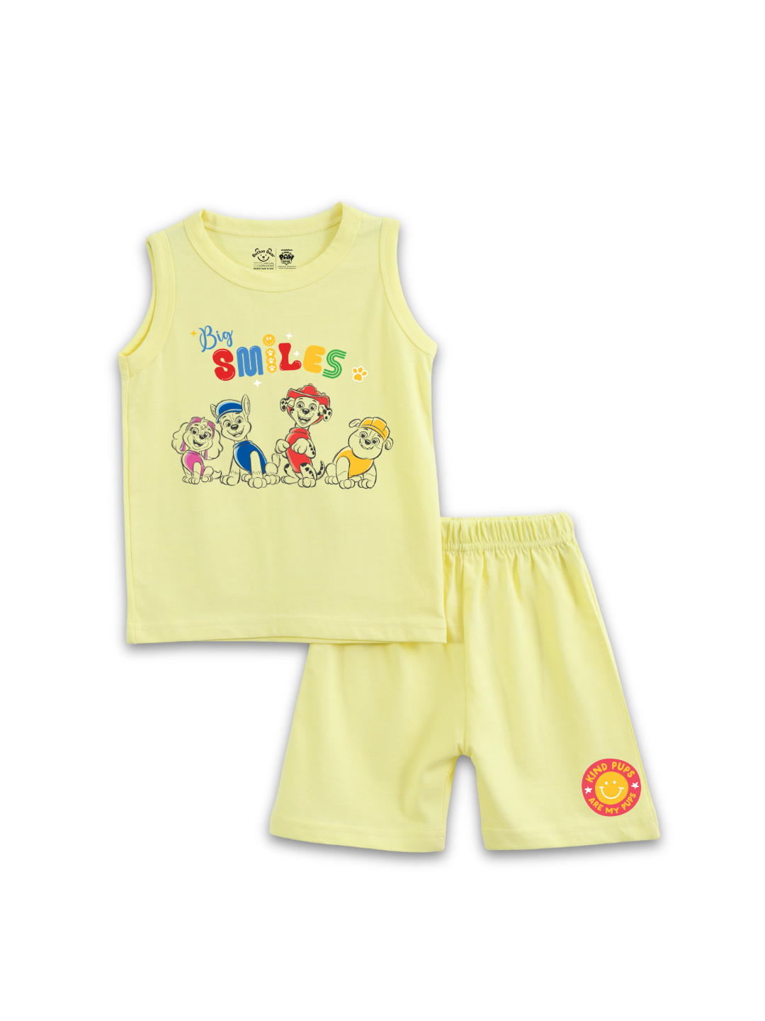Paw Patrol Smiling Squad Sitting Cartoon Kids Lounge Wear 