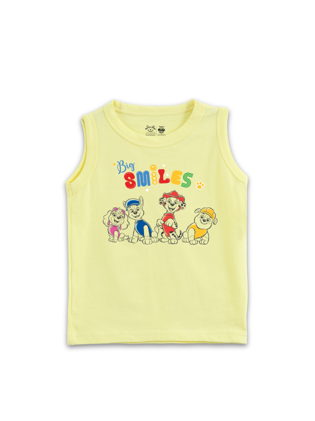 Paw Patrol Smiling Squad Sitting Cartoon Kids Lounge Wear 