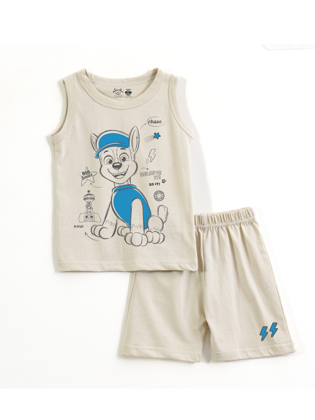 Paw Patrol Chase Happy Sitting Action Lounge Wear