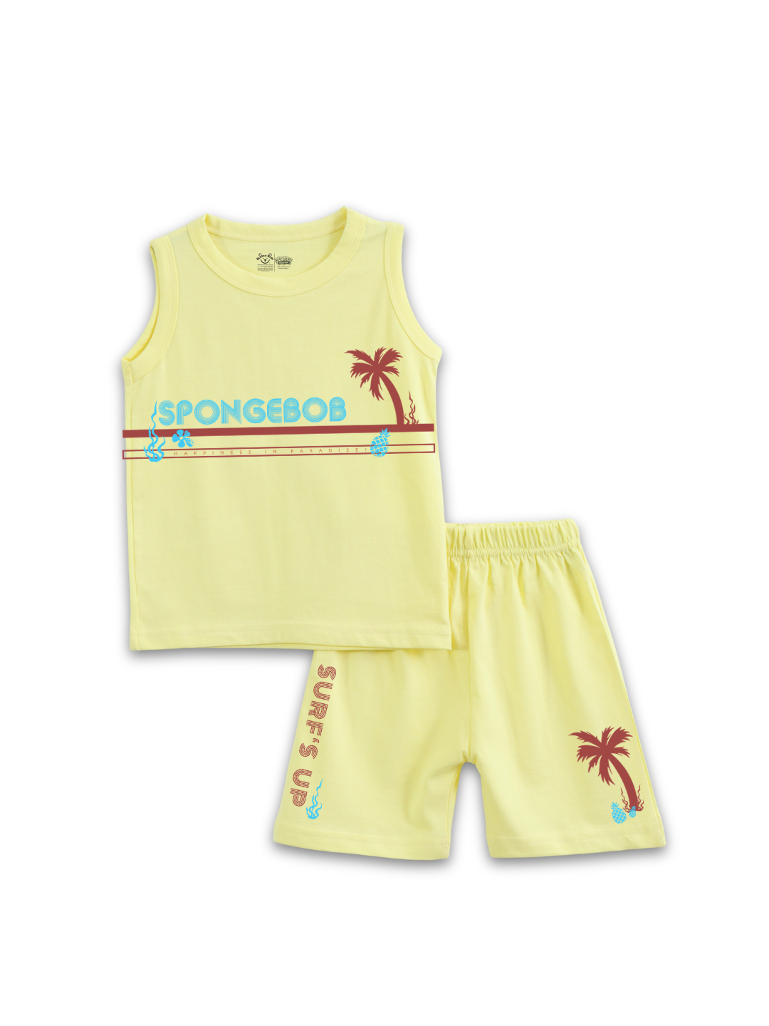 SpongeBob Beach Vibes Paradise Chill Kids Lounge Wear