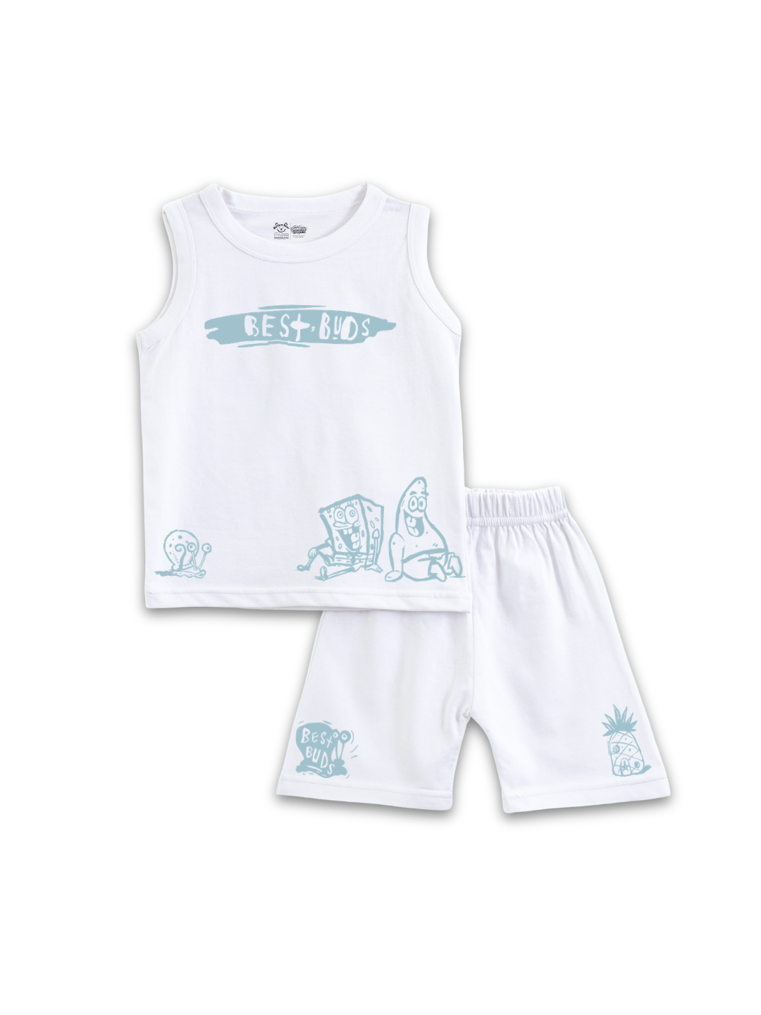 SpongeBob Patrick Gary Best Buds Sitting Kids Lounge Wear