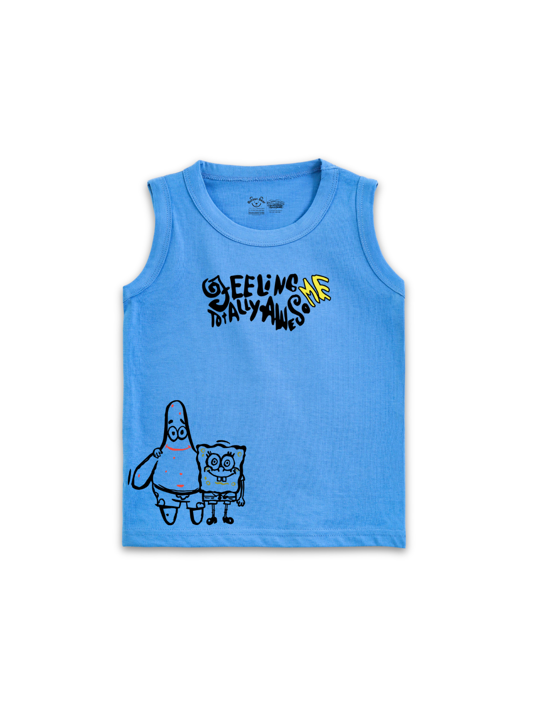 Feeling Totally Awesome SpongeBob & Patrick Fun Friends Kids Lounge Wear