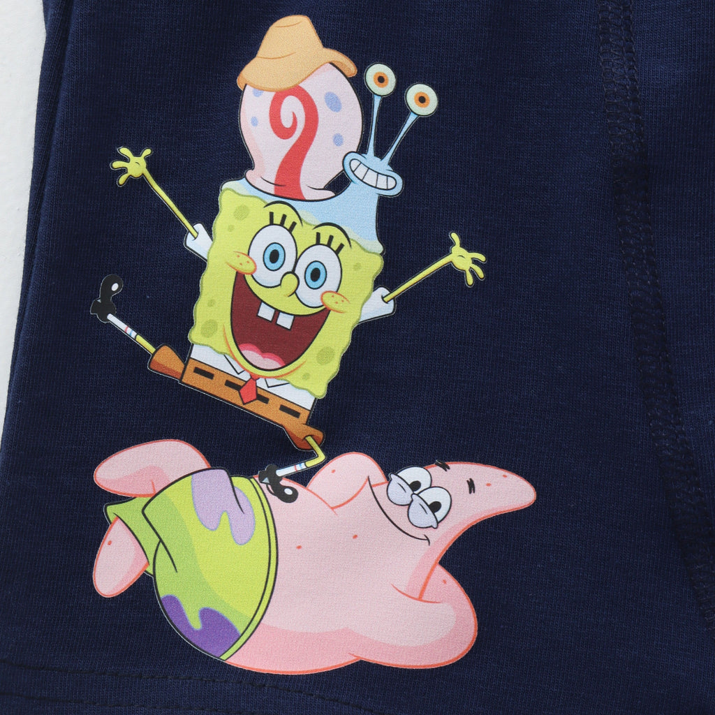 Let_s_Go_SpongeBob_Patrick_Gary_Print_Kids_Boys_Trunks