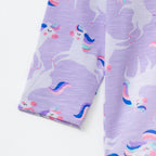 Magical Unicorn Jumping  Print Kids Pyjama Set