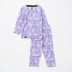 Magical Unicorn Jumping  Print Kids Pyjama Set