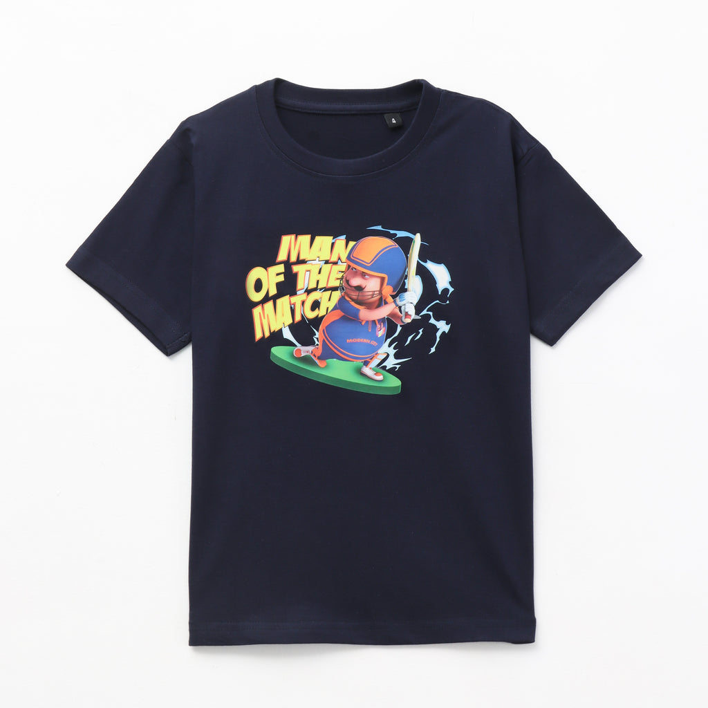 Man of the Match Action Kids T-Shirt – Motu Patlu