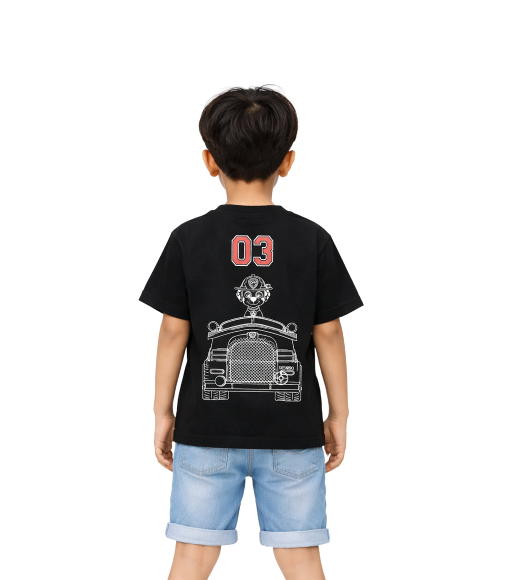 Marshall Paw Patrol Print Kids T-Shirt
